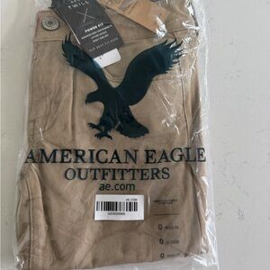 American Eagle Outfitters Tan Twill Pants